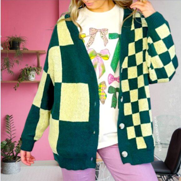 BiBi Cardigan 💚💛 - Picture 3 of 14